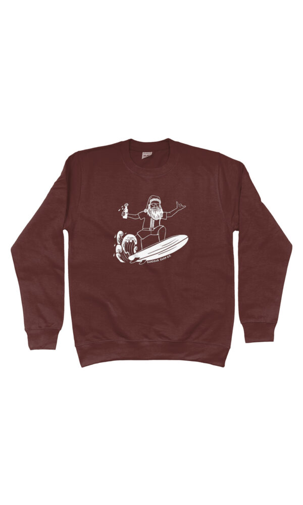 Surfing Santa Sweatshirt